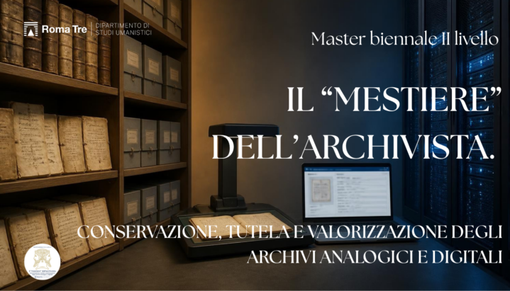 immagine che raffigura archivi analogici e archivi digitale di tutela del patrimonio
